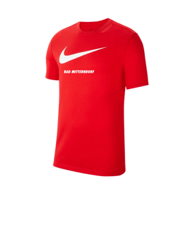 Nike Park 20 Swoosh T-Shirt Kids Rot F657