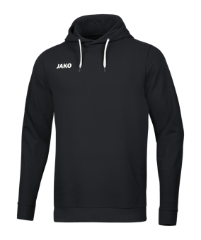JAKO Base Hoody Schwarz F08 - schwarz