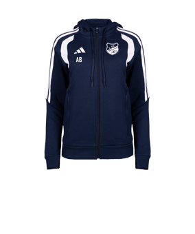 adidas Tiro 26 League Kapuzenjacke Damen Dunkelblau