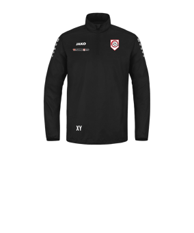 JAKO Team Rainzip Sweatshirt Kids Schwarz F800