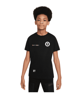 Nike Park 20 T-Shirt Kids Schwarz Weiss F010