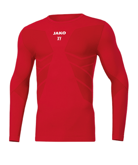 JAKO Comfort 2.0 langarm Rot F01