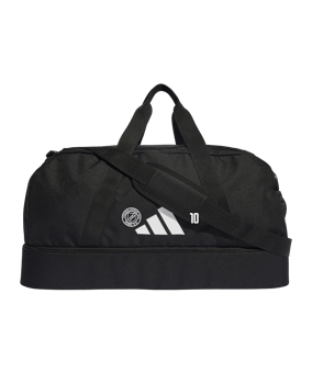 adidas Tiro League Duffel Bag Gr. M Schwarz Weiss