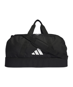 adidas Tiro League Duffel Bag Gr. M Schwarz Weiss