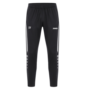 JAKO Power Polyesterhose Schwarz Weiss F802