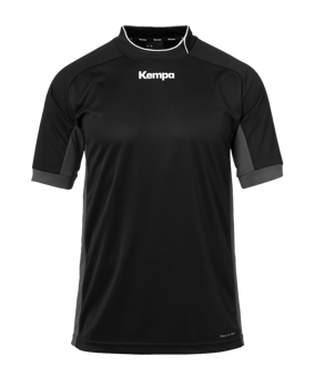Kempa Prime Trikot Schwarz Grau F01 - schwarz