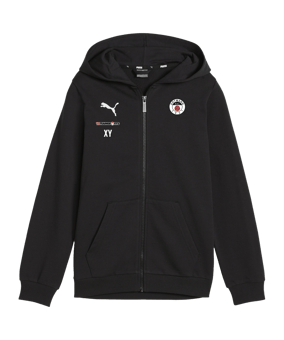 PUMA teamGOAL Casuals Kapuzenjacke Kids F03