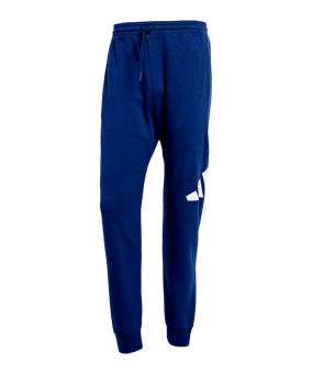 adidas Essentials Big Logo Jogginghose Blau - blau