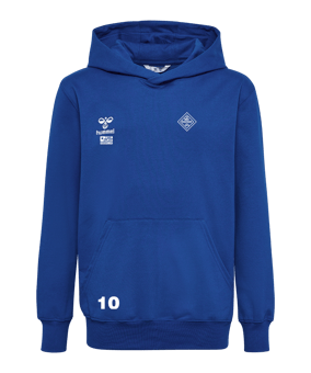 Hummel GO 2.0 Hoody Kids Blau F7045