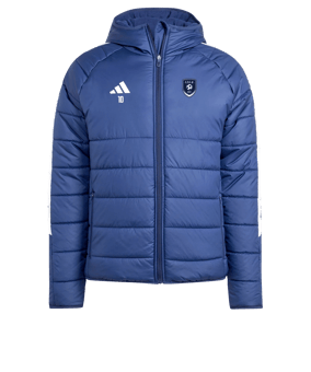 Veste d'hiver adidas Tiro 24 bleu blanc 