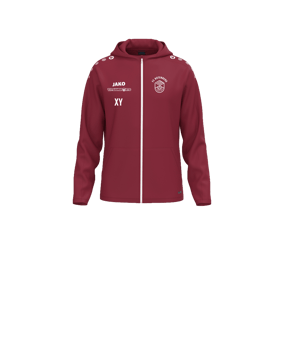 JAKO One Kapuzenjacke Kids Rot F155