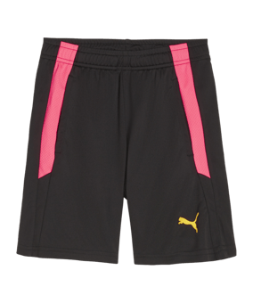 PUMA teamLIGA Short 2 Kids Schwarz Gelb F57 - schwarz