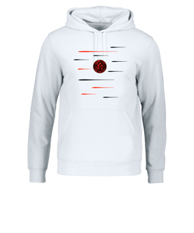 Merch Drummer 2.0 Hoody White | #lines