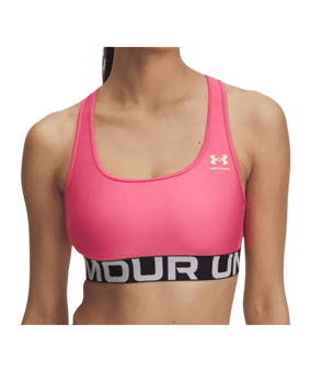 Under Armour HG Mid Sport-BH Damen Rosa F672 - rosa