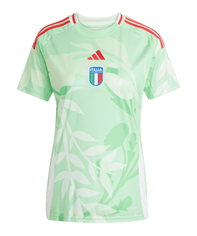 adidas Italien Trikot Auswärts EM 2025 Damen Grün - gruen