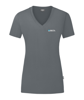 JAKO Organic T-Shirt Damen Grau F840