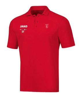 JAKO Base Poloshirt Rot F01
