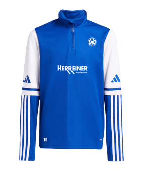 adidas Squadra 25 HalfZip Sweatshirt Kids Hellblau