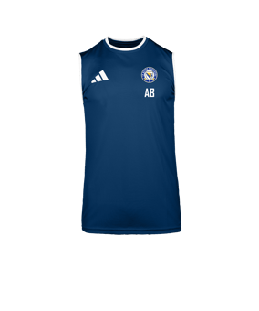adidas Entrada 26 Sleeveless Trikot Dunkelblau