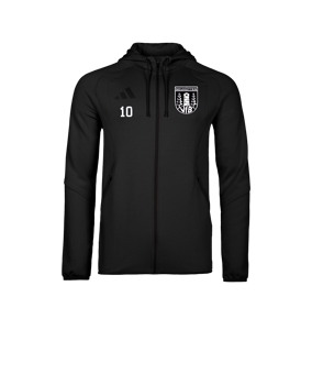 adidas Tiro Travel Hoody Schwarz