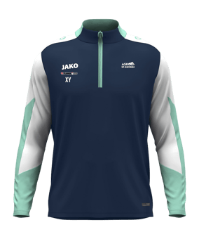 JAKO Dynamic Ziptop Sweatshirt Blau F915