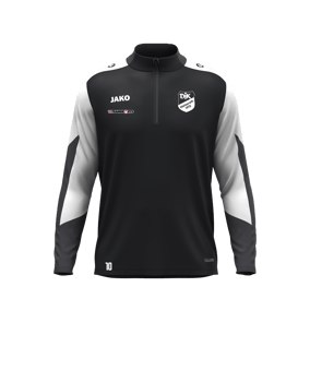 JAKO Dynamic Zip Top Sweatshirt Schwarz F826