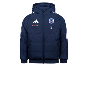 adidas Tiro 26 Winterjacke Kids Blau