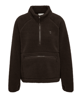 Hummel Pulse Fleece Sweatshirt Damen Schwarz F2850 - schwarz
