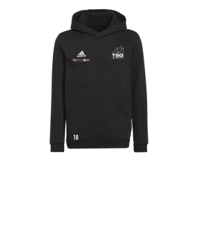 adidas Entrada 22 Hoody Kids Schwarz