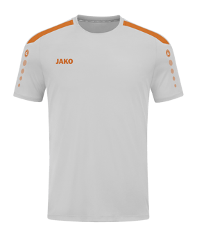 JAKO Power Trikot Grau Orange F846 - grau