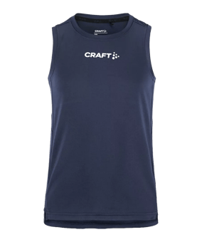 Craft Rush 2.0 Singlet T-Shirt Kids Blau F390000 - blau