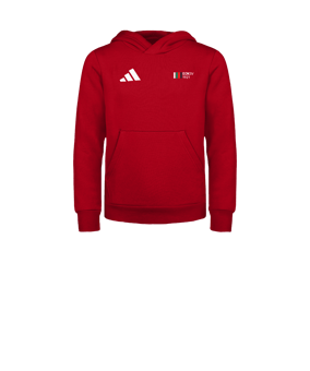 adidas Entrada 26 Hoody Kids Rot