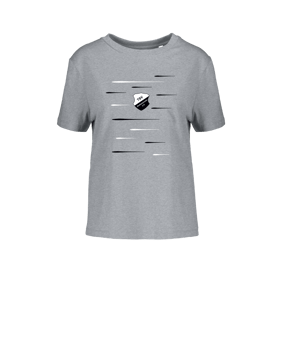 Merch Muser T-Shirt Women Heather Grey | #lines