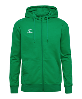 Hummel GO 2.0 Kapuzenjacke Grün F6235 - gruen