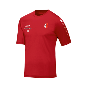 JAKO Team Trikot kurzarm Rot F01