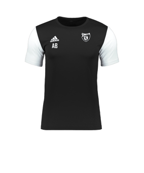 adidas Estro 19 Trikot kurzarm Schwarz Weiss
