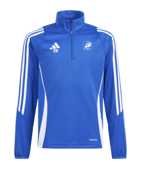 adidas Tiro 24 Trainingstop Kids Blau Weiss