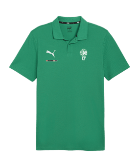 PUMA teamGOAL Casuals Poloshirt Grün F05
