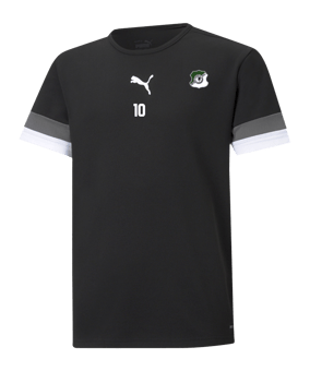 PUMA teamRISE Trikot Kids Schwarz F03