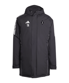 adidas Tiro 24 Winterjacke Schwarz Weiss