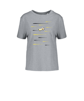 Merch Muser T-Shirt Women Heather Grey | #lines