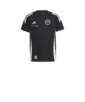 adidas Tiro 24 T-Shirt Kids Schwarz Weiss