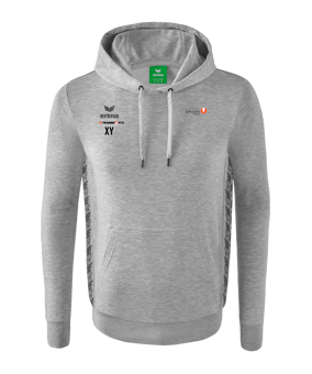 Erima Team Essential Hoody Kids Hellgrau