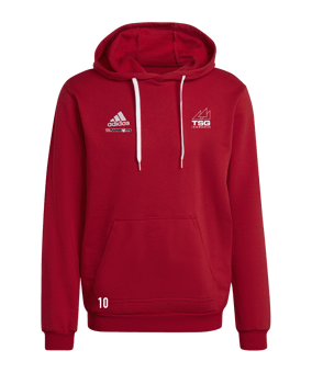 adidas Entrada 22 Hoody Rot
