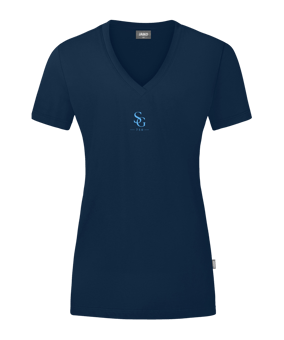 SG750 Baumwoll T-Shirt Damen Blau F900