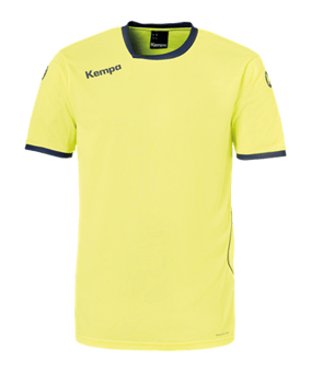 Kempa Curve Trikot T-Shirt Kids Gelb Blau F08 - gelb