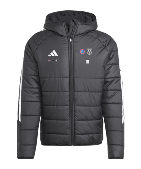 adidas Tiro 24 Winterjacke Schwarz Weiss