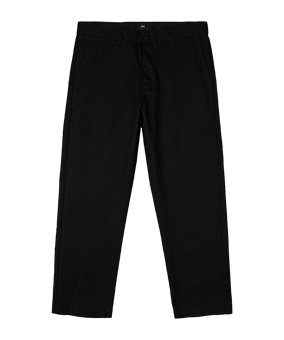 Obey Straggler Flooded Hose Schwarz FBLK - schwarz