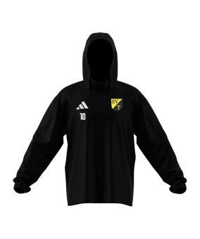adidas Entrada 26 Regenjacke Schwarz