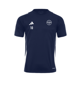 adidas Tiro 24 Trikot Dunkelblau Weiss
